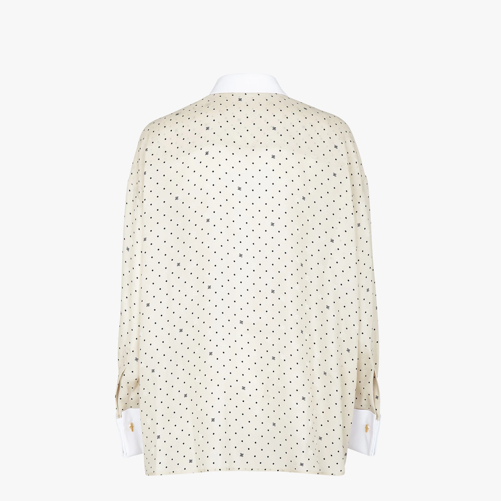 White satin crêpe shirt - 2