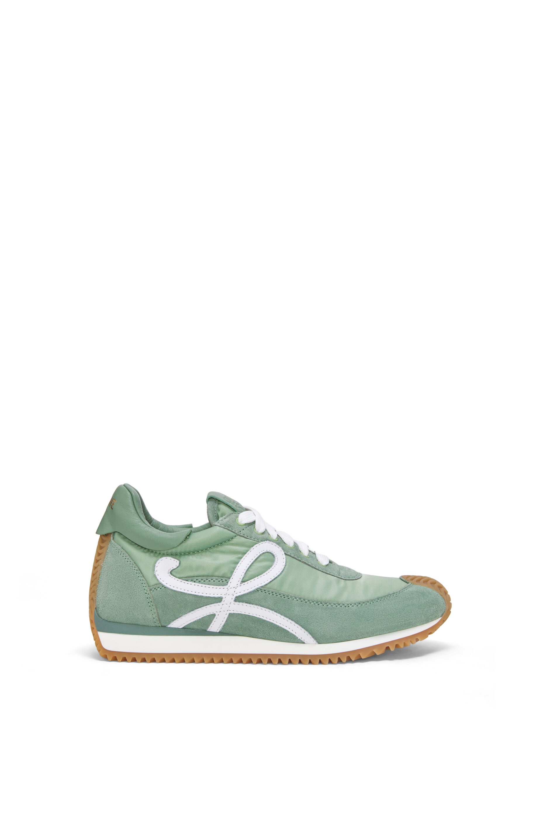 Flow runner in suede and nylon - 1