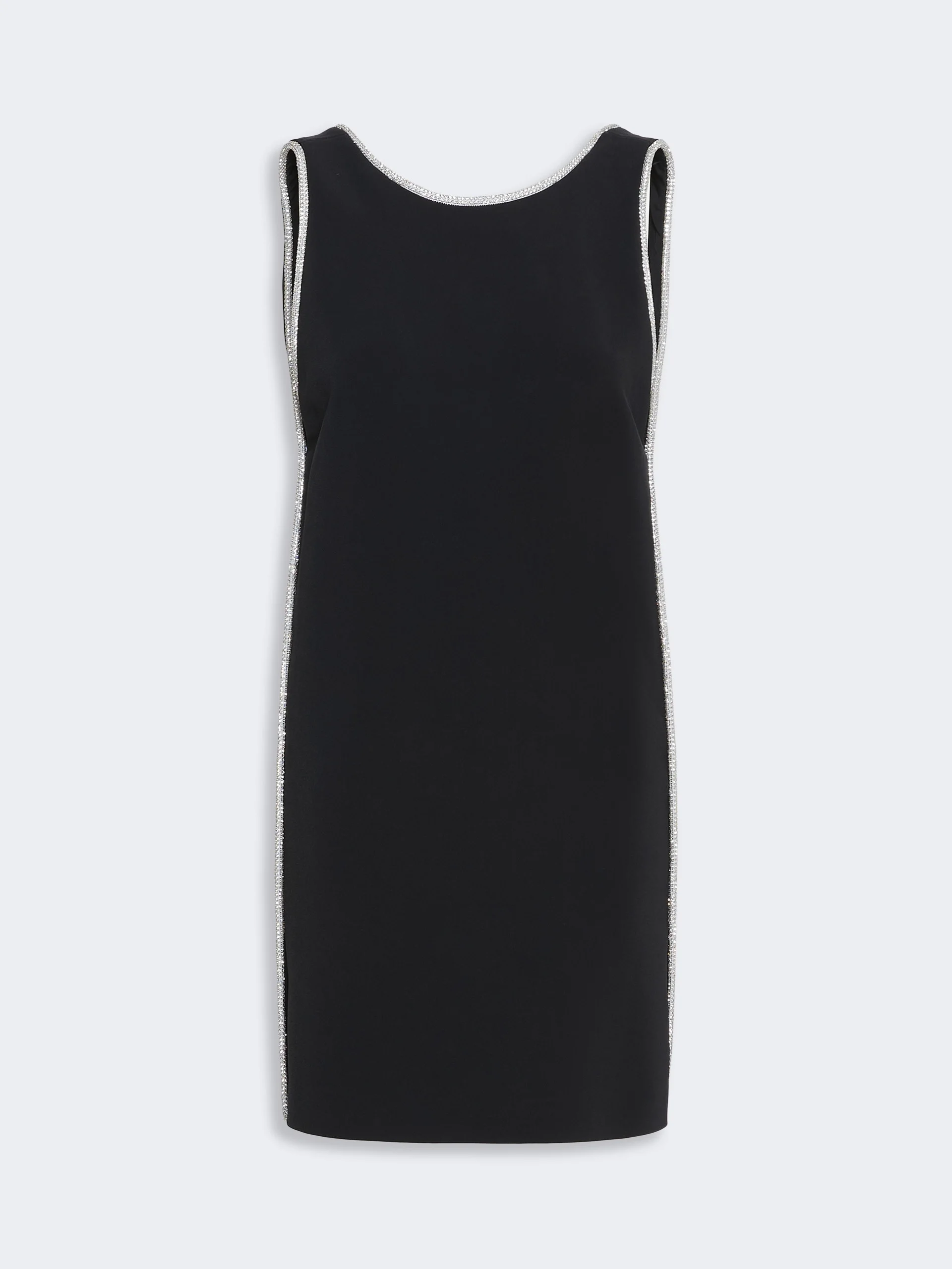 TALCO Stretch viscose dress - BLACK - 1