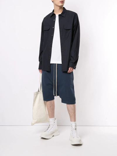 Rick Owens DRKSHDW drop-crotch shorts outlook