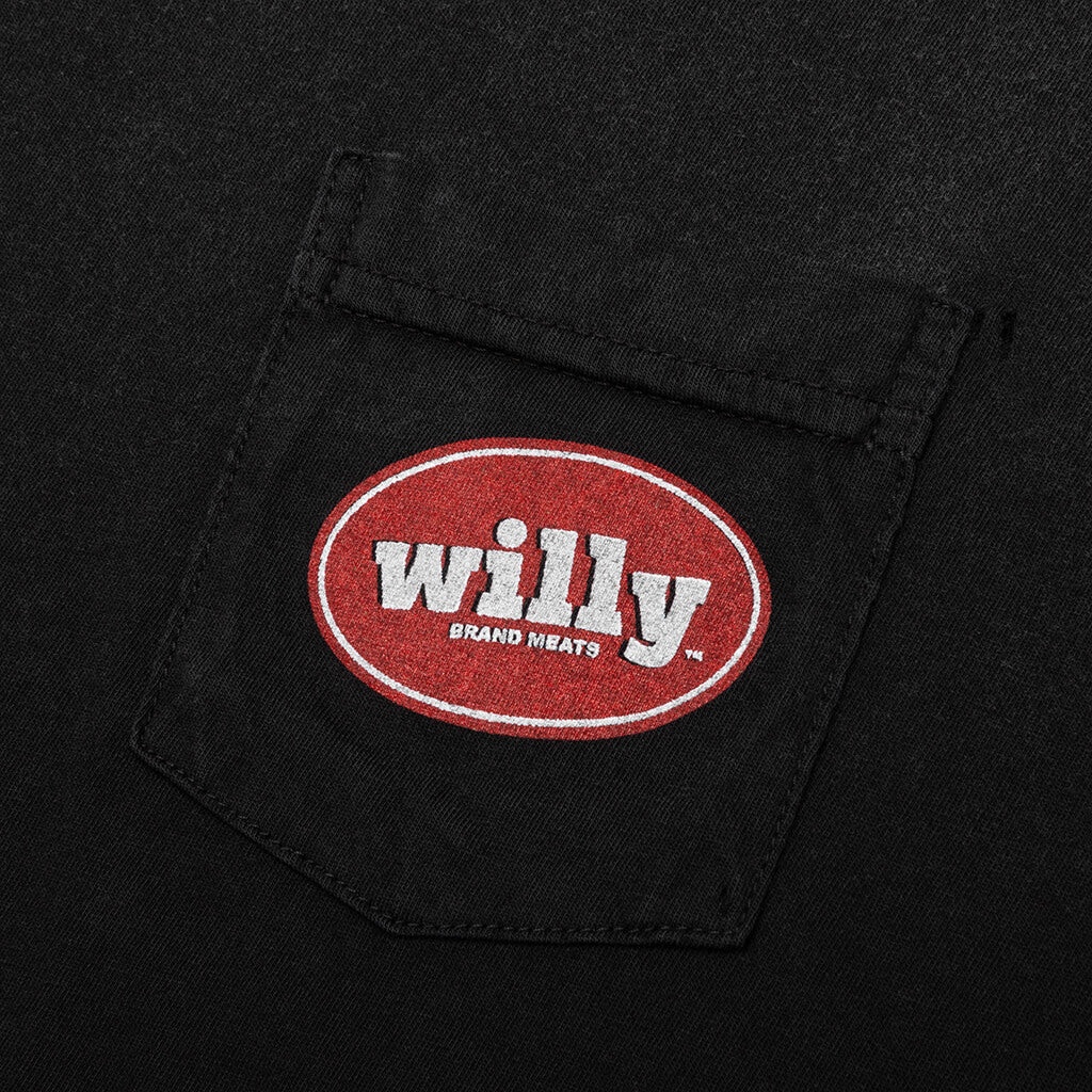 CHORIZO DESTROYED EASY TEE - WASHED BLACK - 4