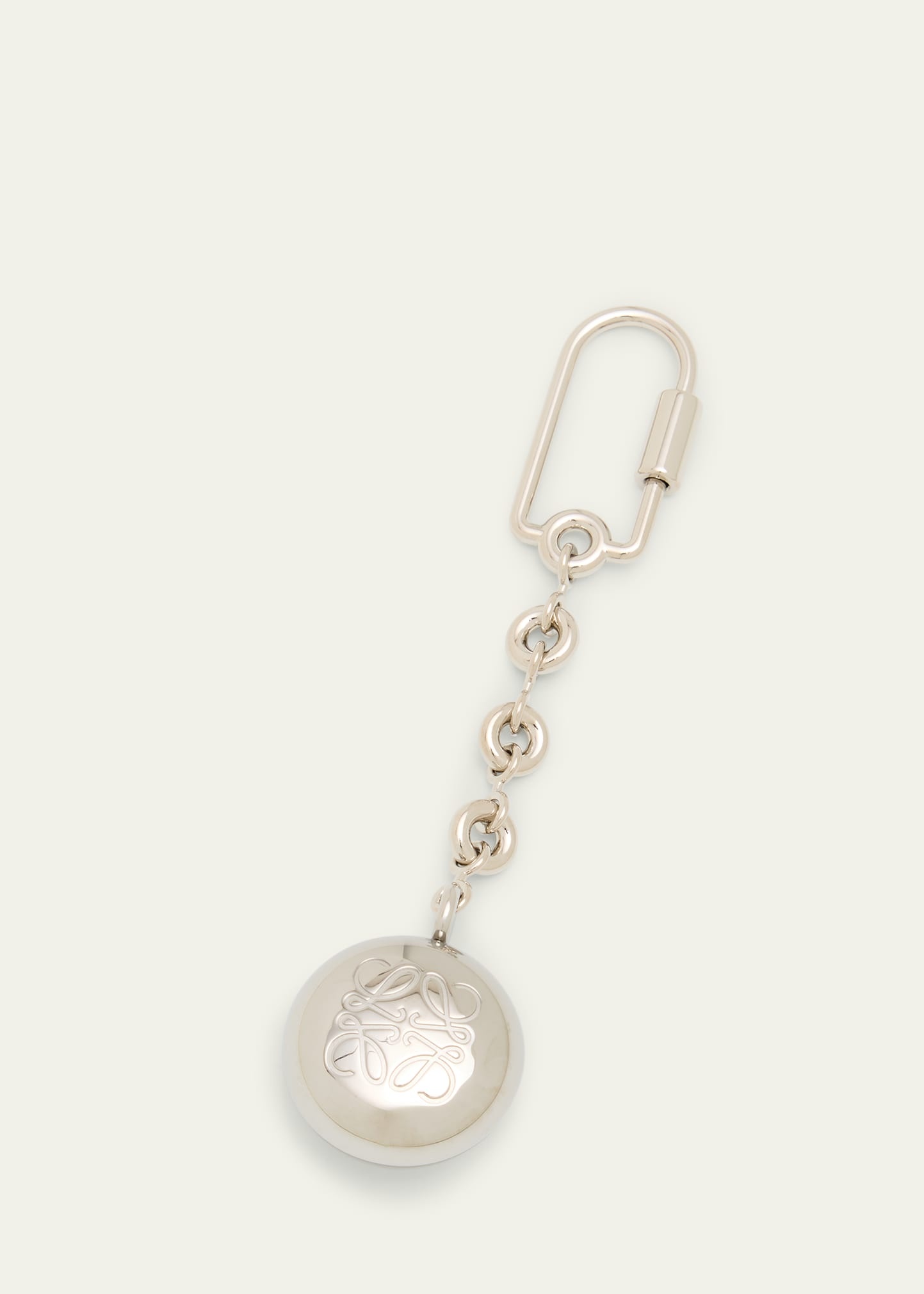 Pearly Pebbled Anagram Keyring - 2