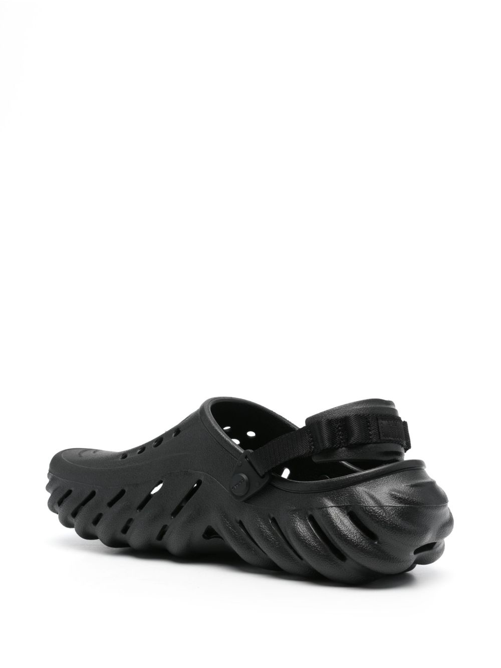 Echo logo-embossed clogs - 3