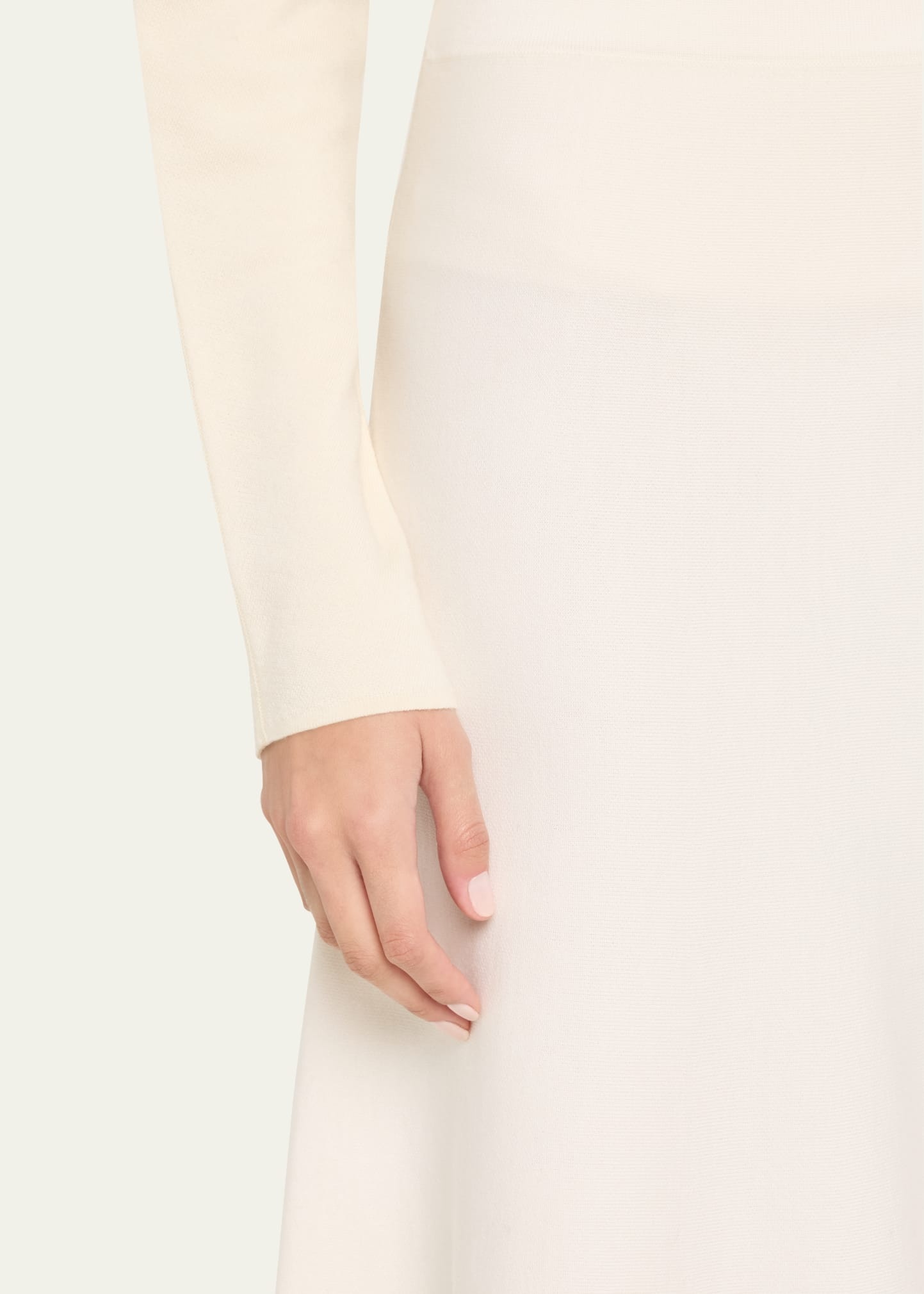 Freddie Midi Wool-Cashmere Skirt - 5