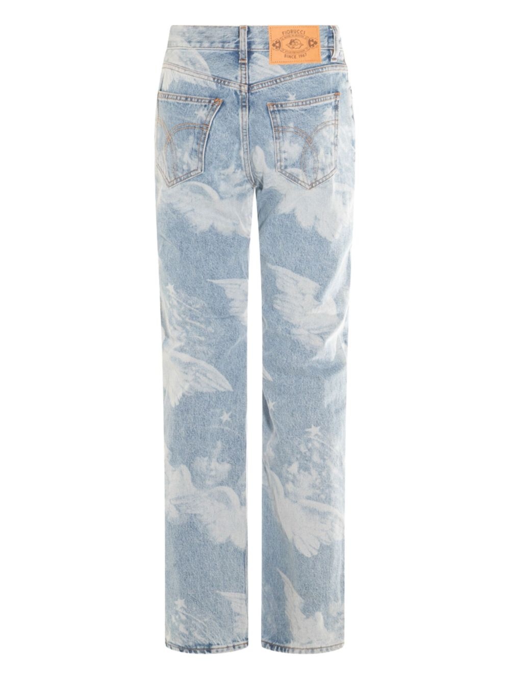 cotton straight jeans - 2