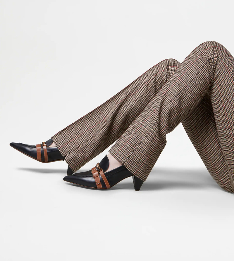 MIXED WOOL TROUSERS - RED, BLUE, BROWN 4