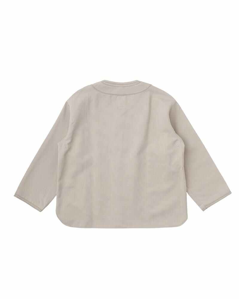 DUGOUT SHIRT L/S (W/L PIQUE) IVORY - 2