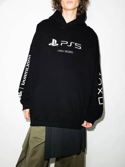 BALENCIAGA PlayStation™ printed hoodie outlook