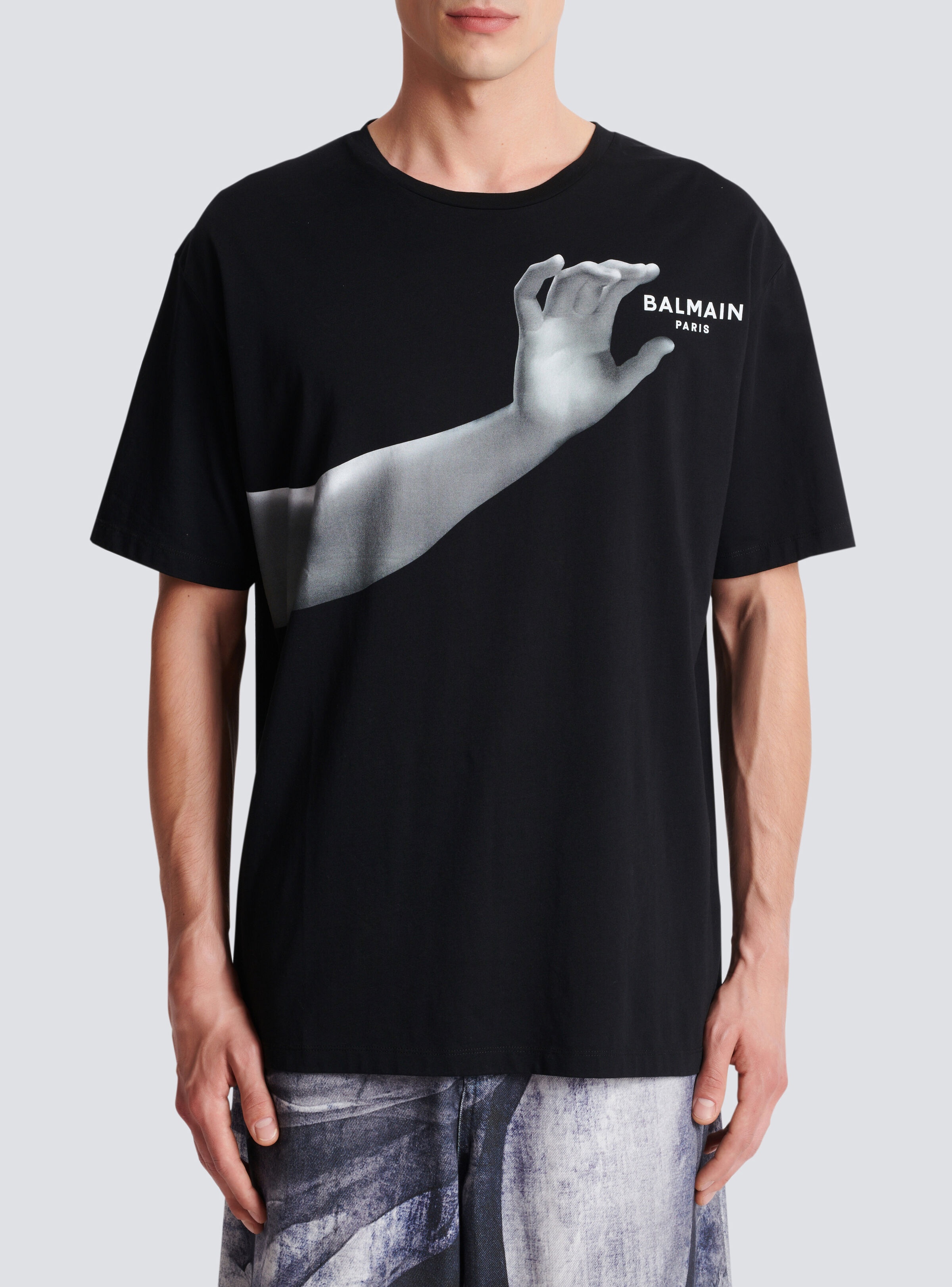 Classic statue print T-shirt - 5