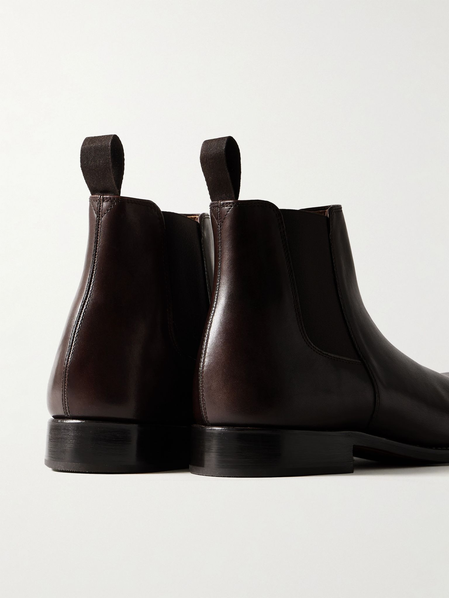 Declan Leather Chelsea Boots Dark brown - 5
