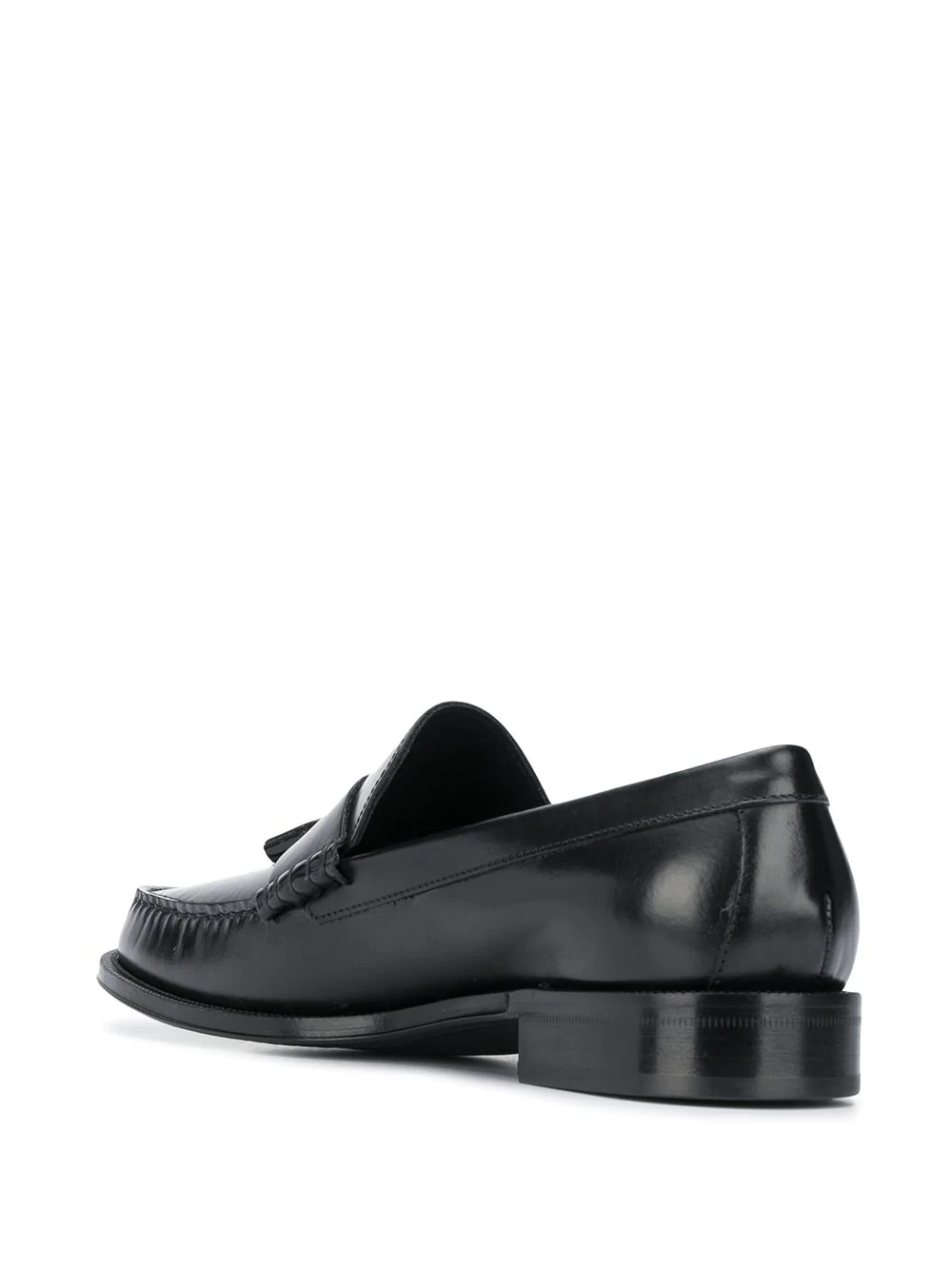 slip-on tassel loafers - 3