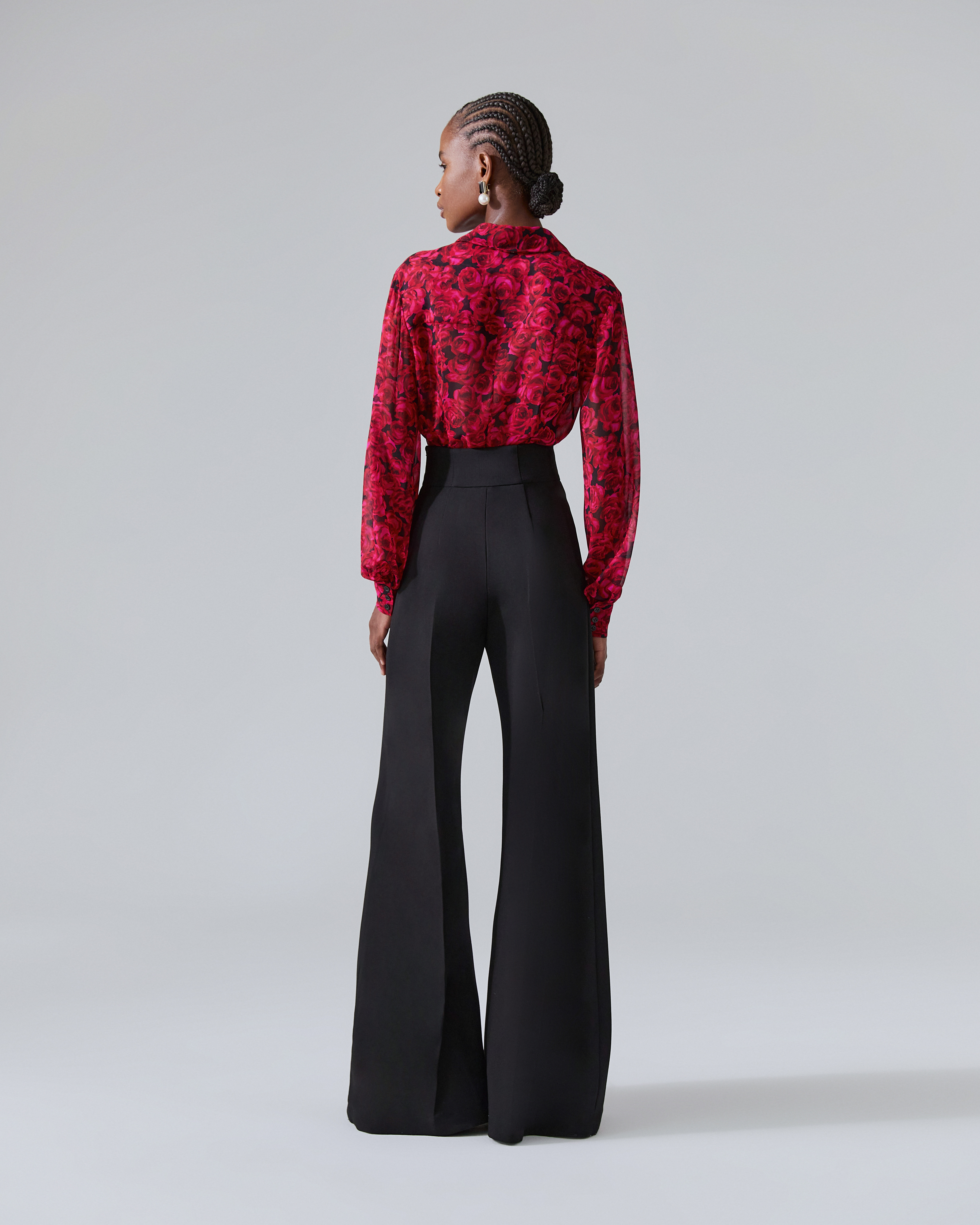 High-Rise Wide-Leg Pants - 3
