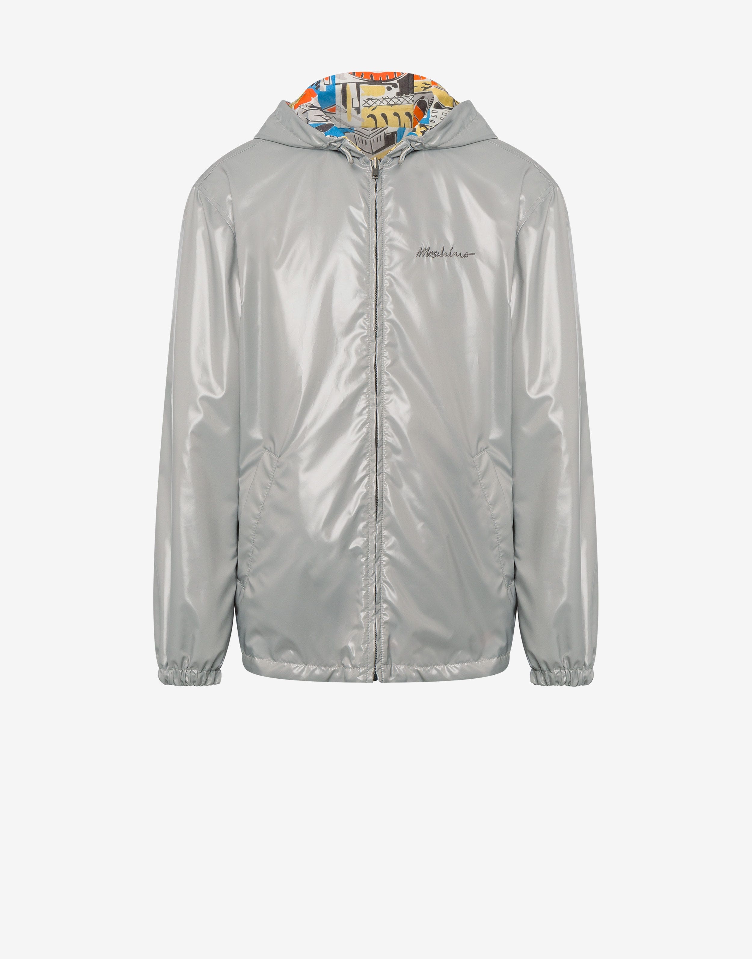 REVERSIBLE NYLON WINDBREAKER - 1