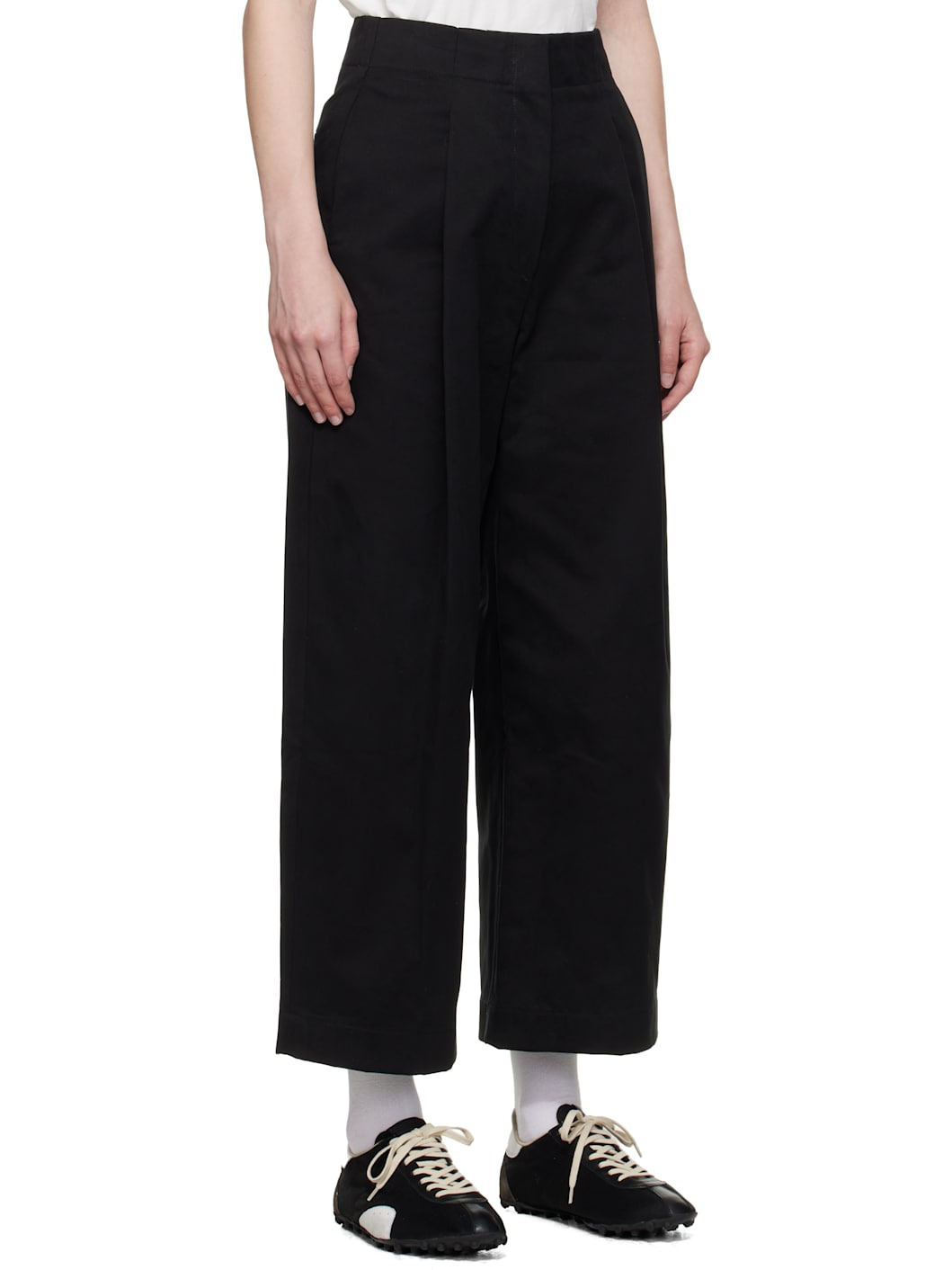 Black Dordoni Volume Trousers - 2