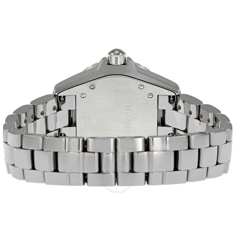 Pre-owned Chanel J12 Chromatic Grey Dial Ladies Watch H2978 - 3