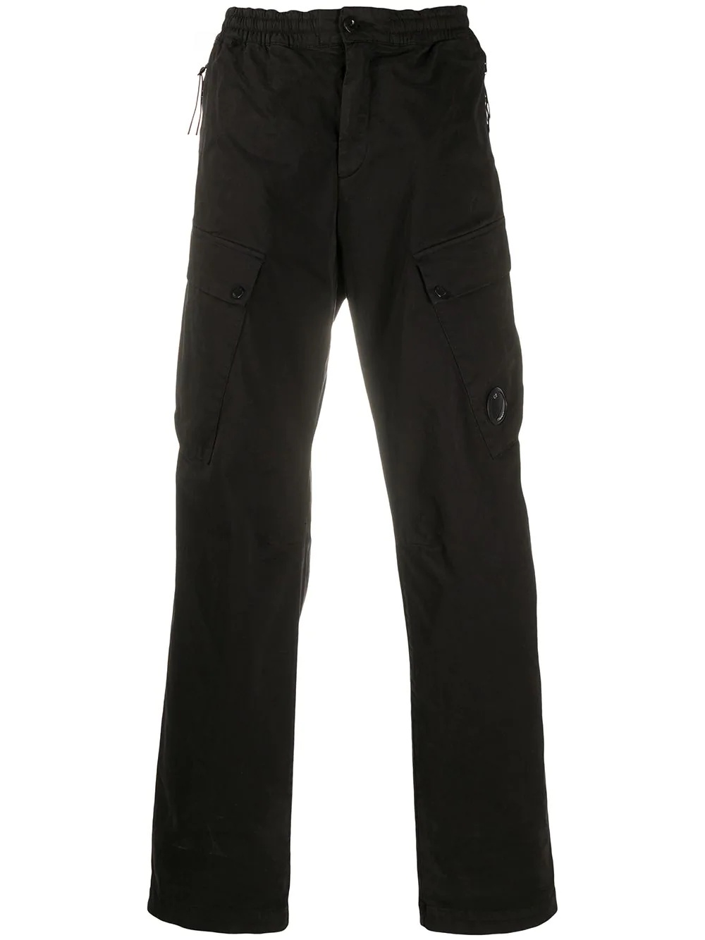 straight-leg track trousers - 1