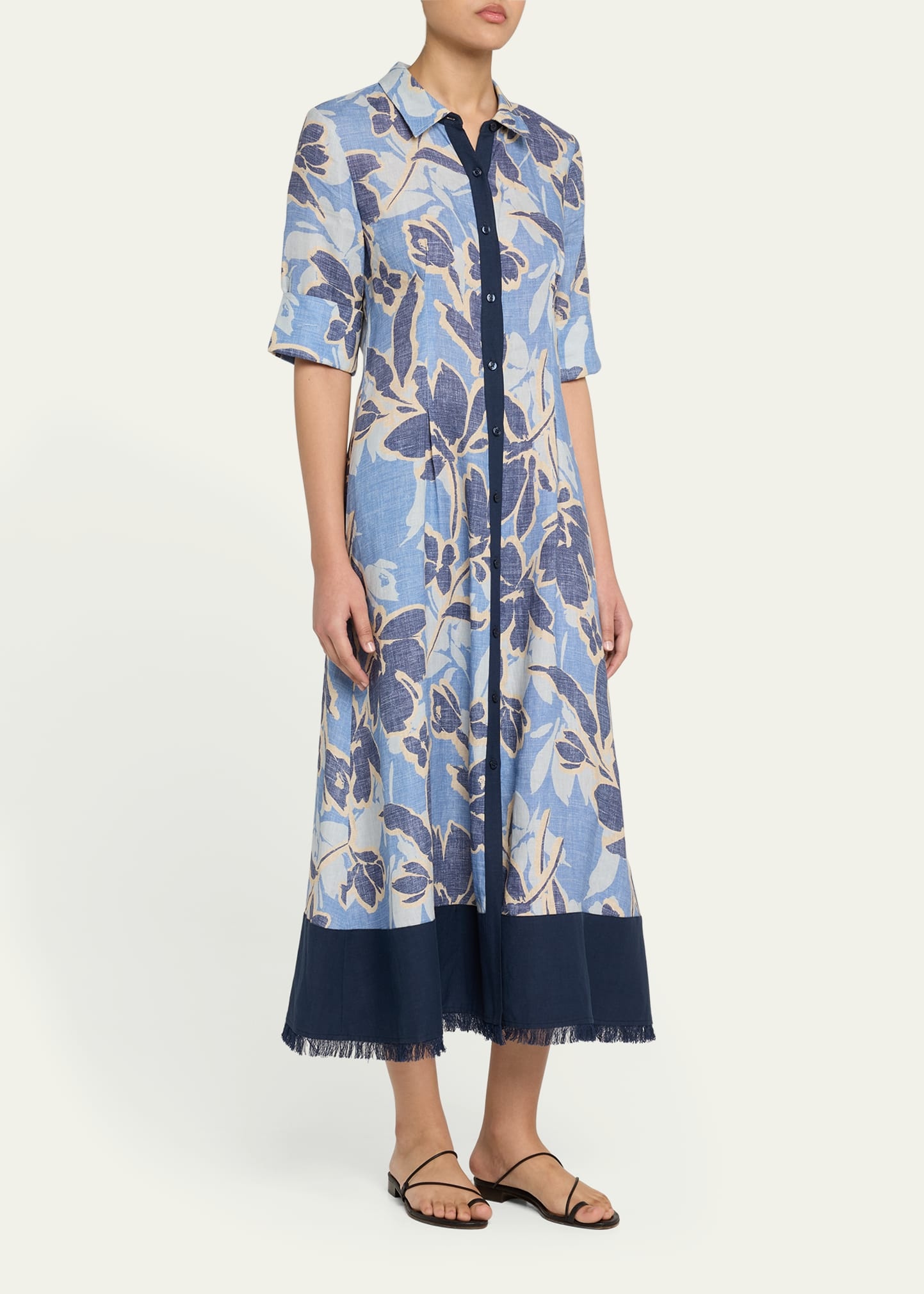 Claudine Midi Shirtdress - 4