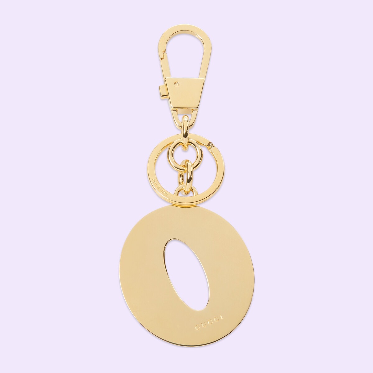 Letter O Plexiglas keychain - 2