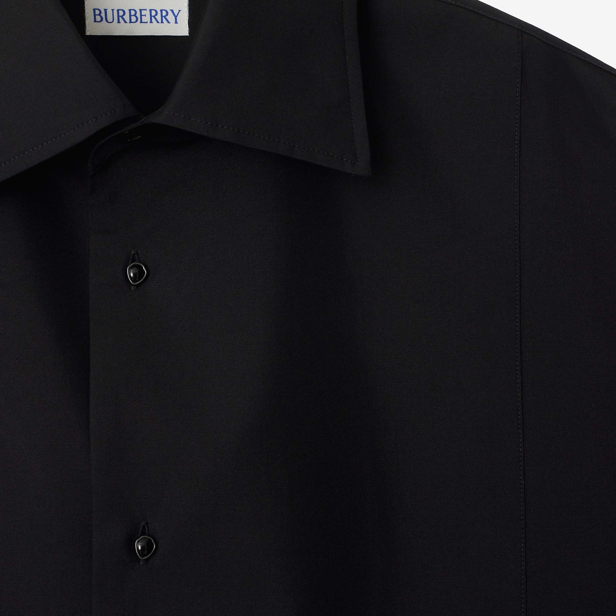 Slim Fit Cotton Silk Tuxedo Shirt - 6