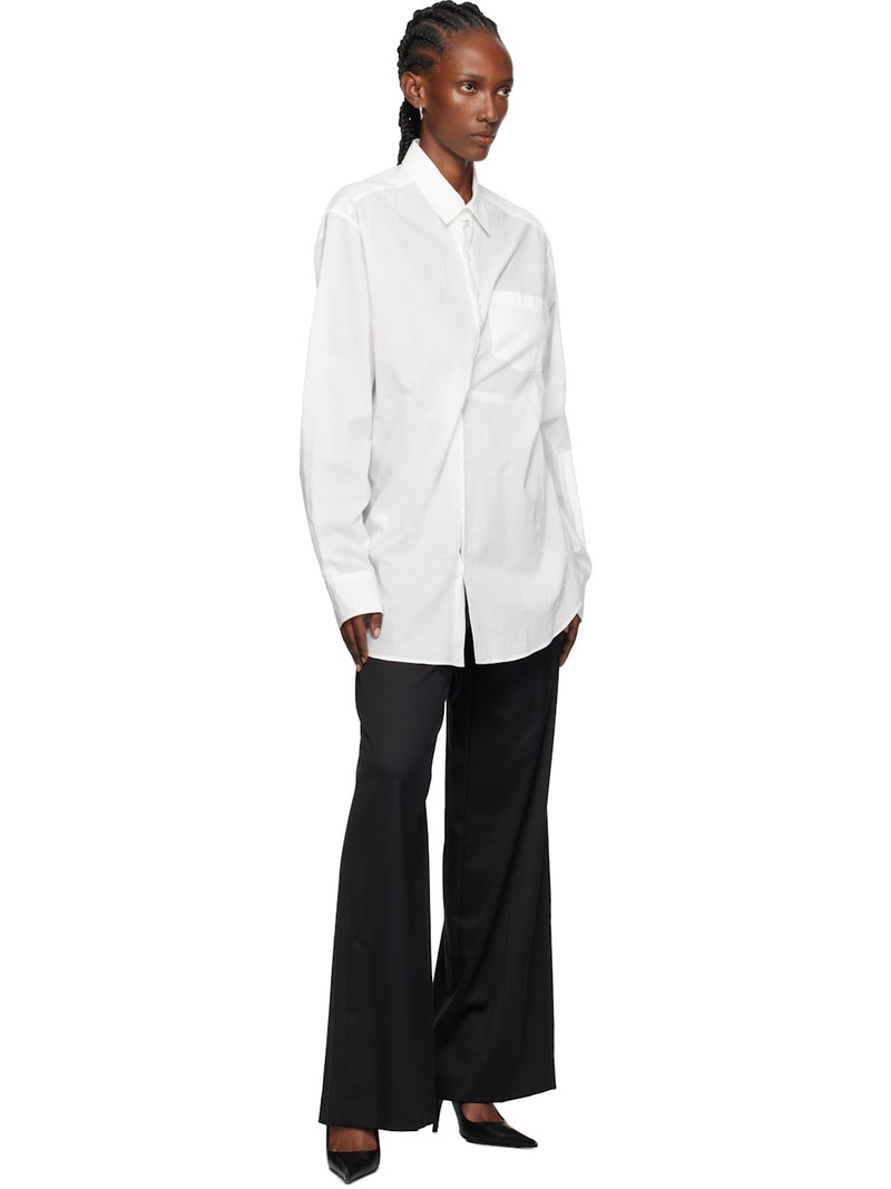 Ann Demeulemeester Off-White Mark High Comfort Pocket Shirt outlook