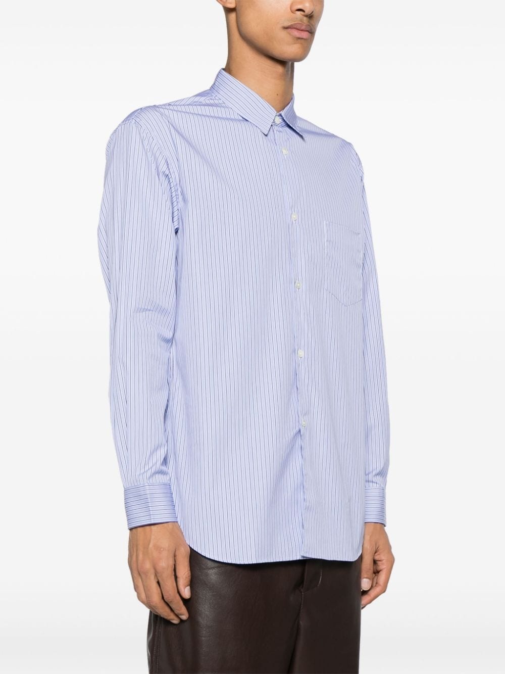 striped cotton shirt - 3