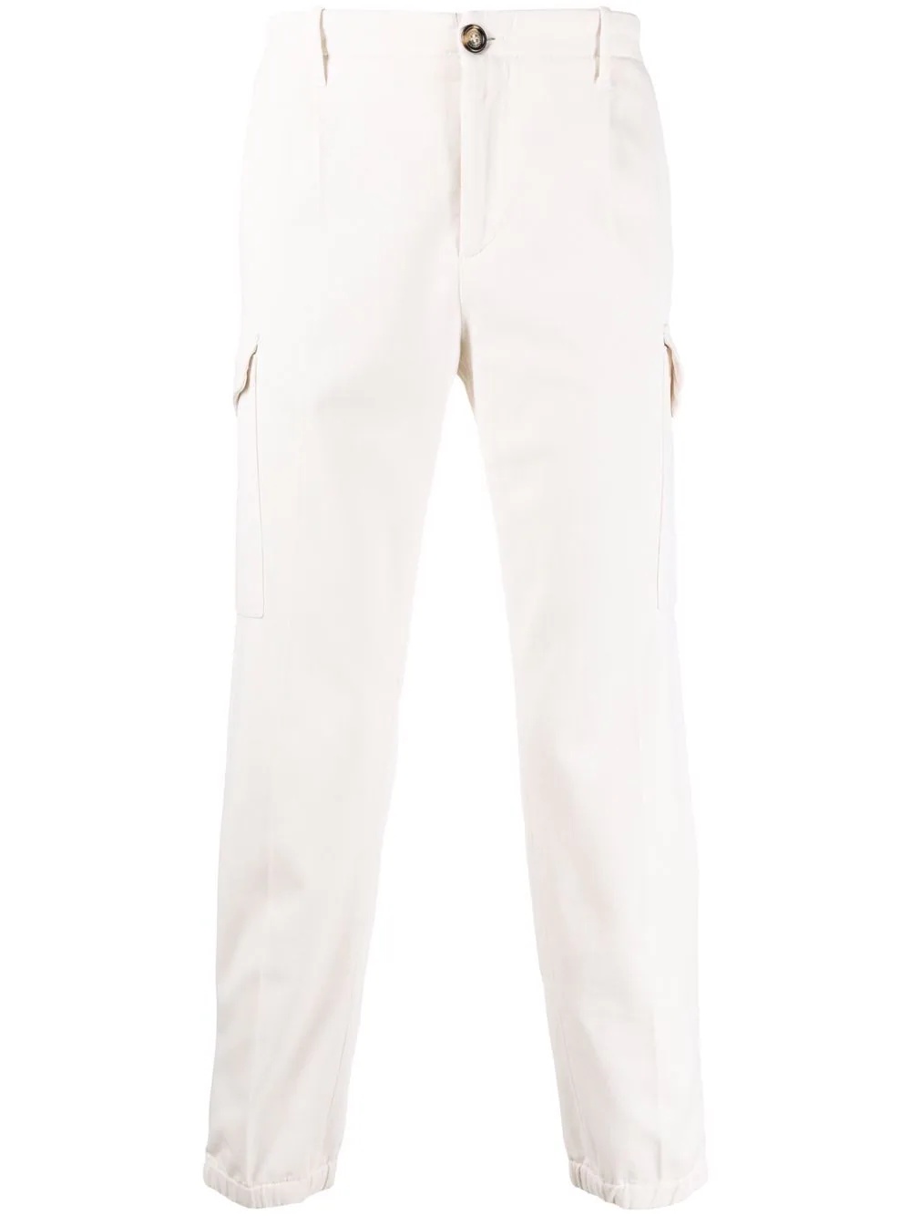 straight-leg cargo trousers - 1