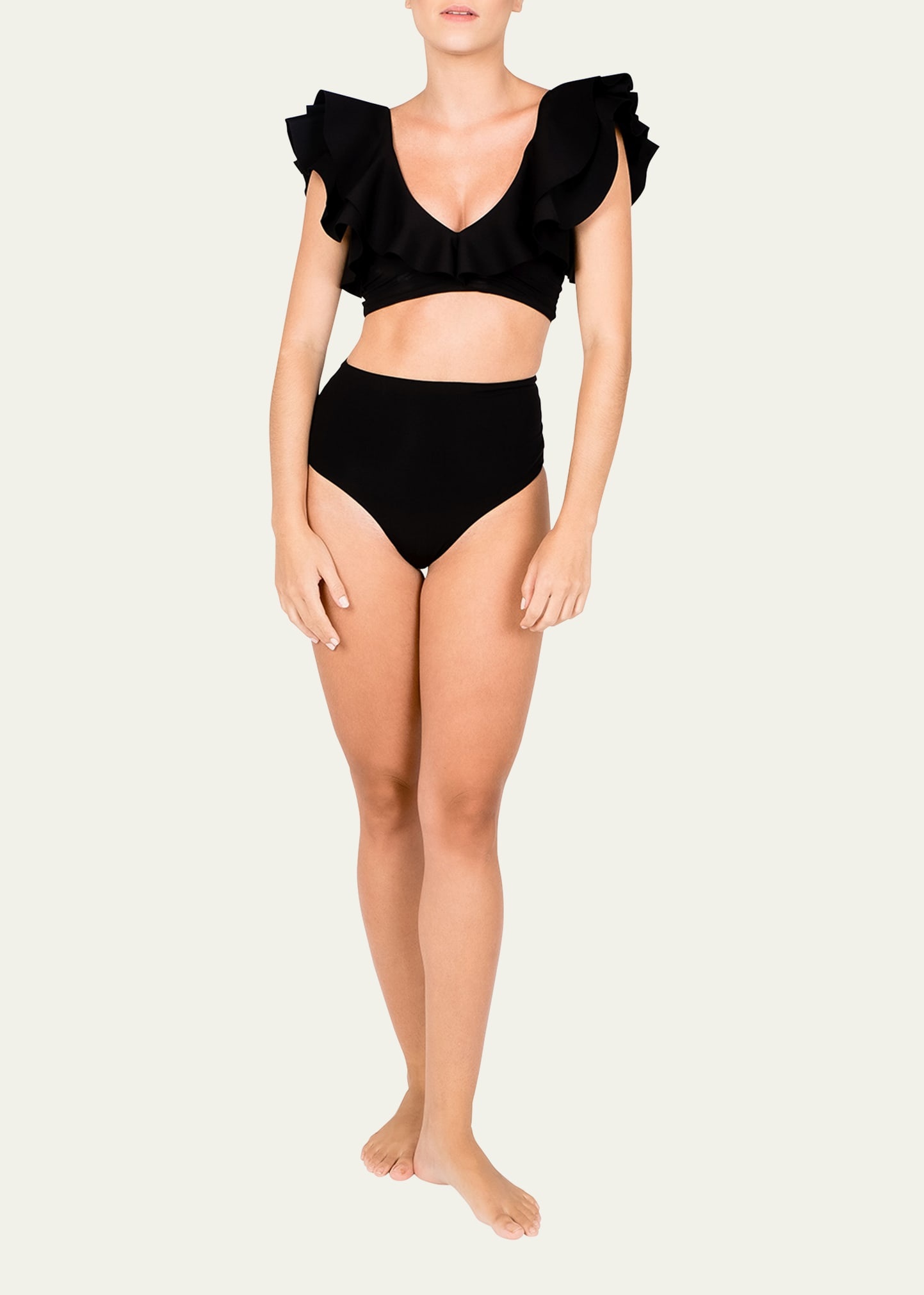 Mila Ruffle Two-Piece Bikini Set - 2