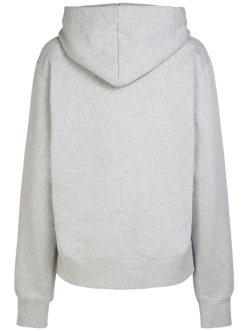 Cassandre embroidered cotton hoodie - 5