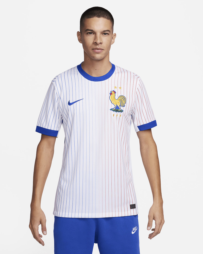 FFF (Team) 2024/25 Stadium Away Nike Men's Dri-FIT Soccer Replica Jersey - 1