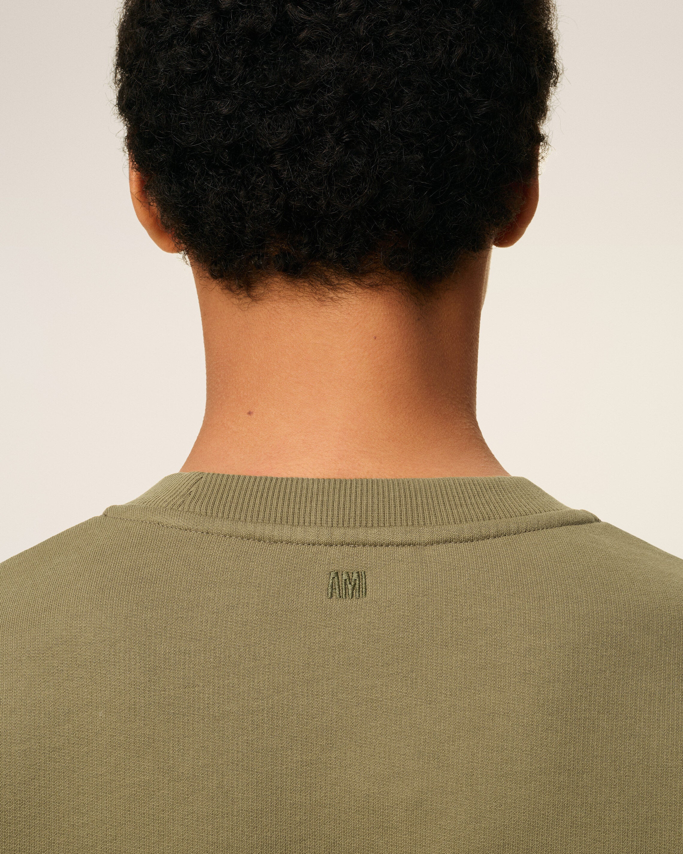 GREEN COTTON AMI DE COEUR SWEATSHIRT - 4