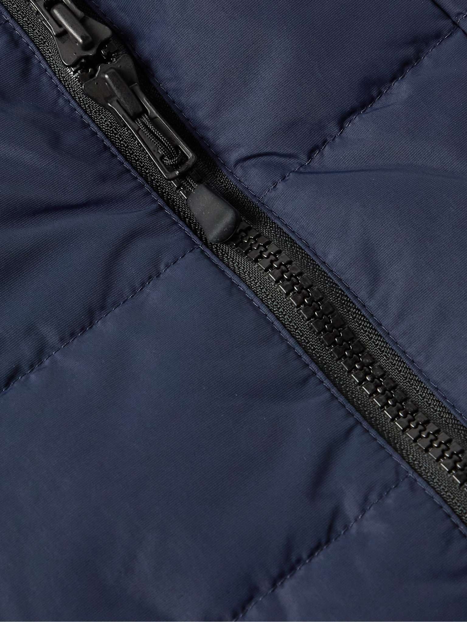 HyBridge Quilted Nylon Hooded Down Jacket - 3