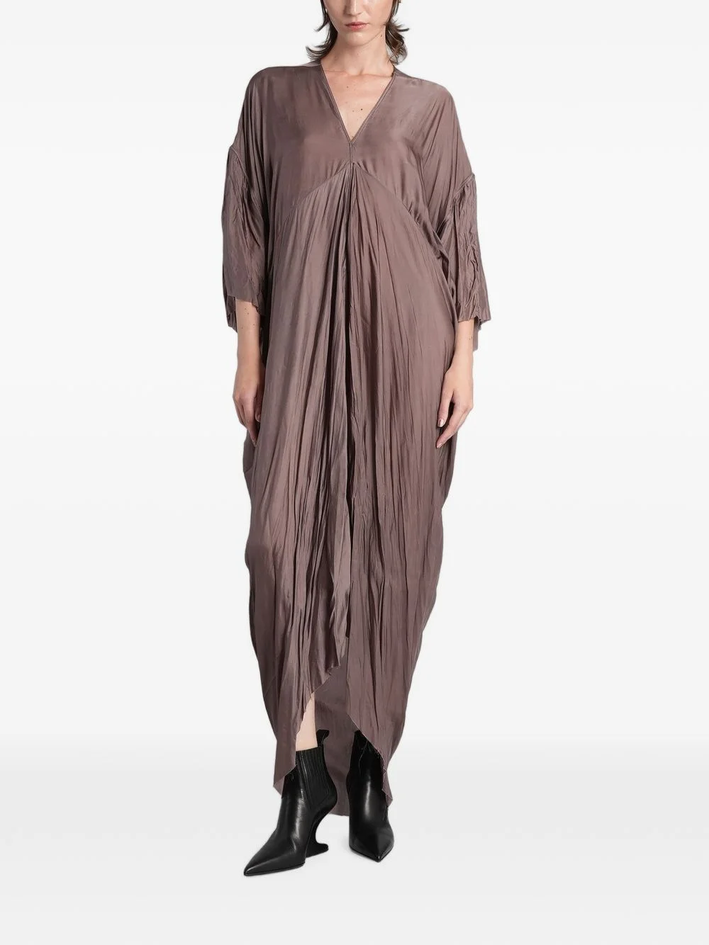 Tommy gathered draped maxi dress - 1