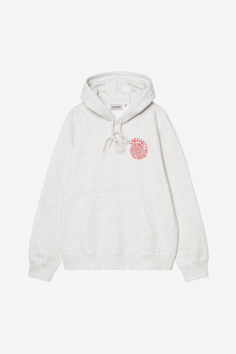 Hooded Spiral Sweatshirt - 1