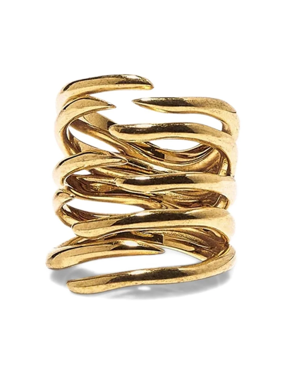coiled-design ring - 1