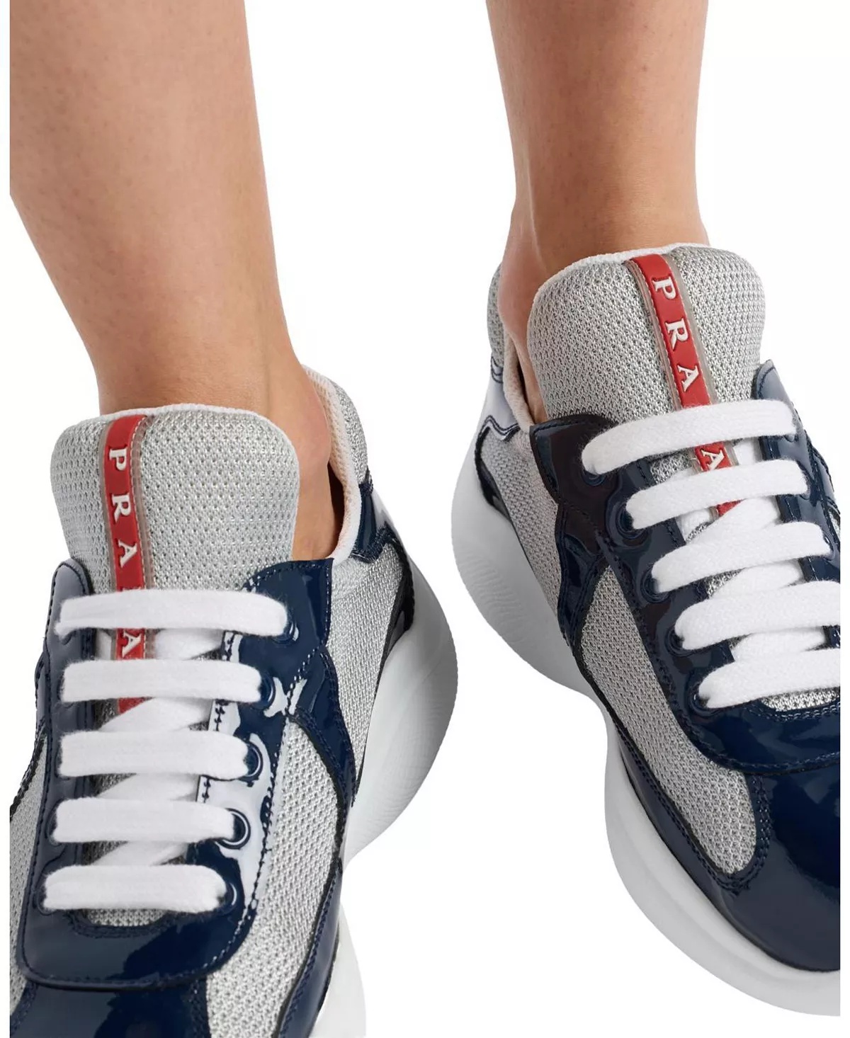 Women's America's Cup Biker Fabric Sneakers - 2