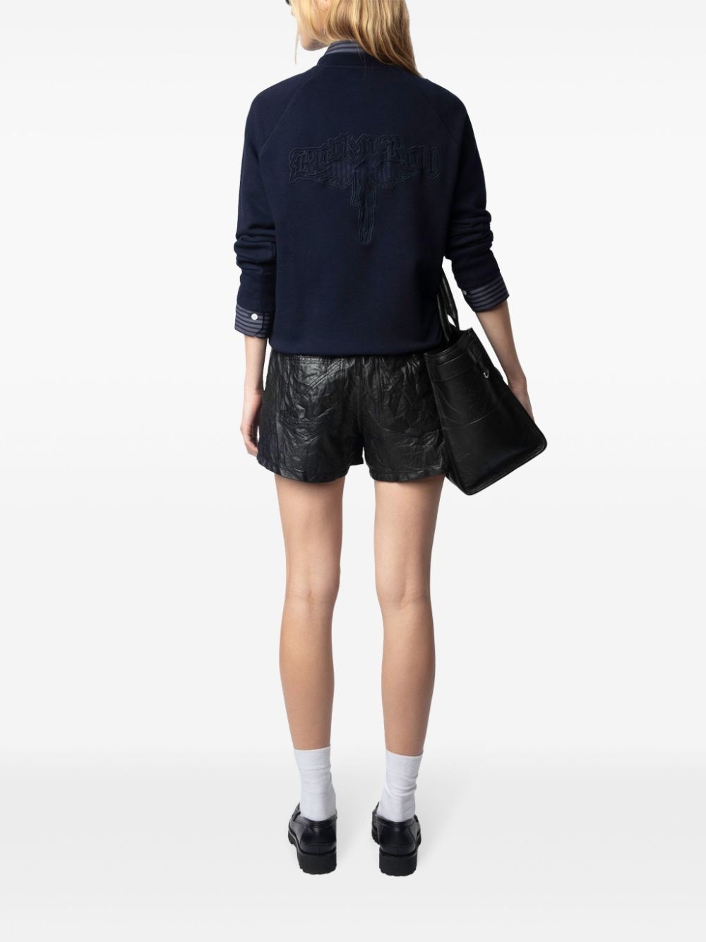 embroidered sweatshirt - 4