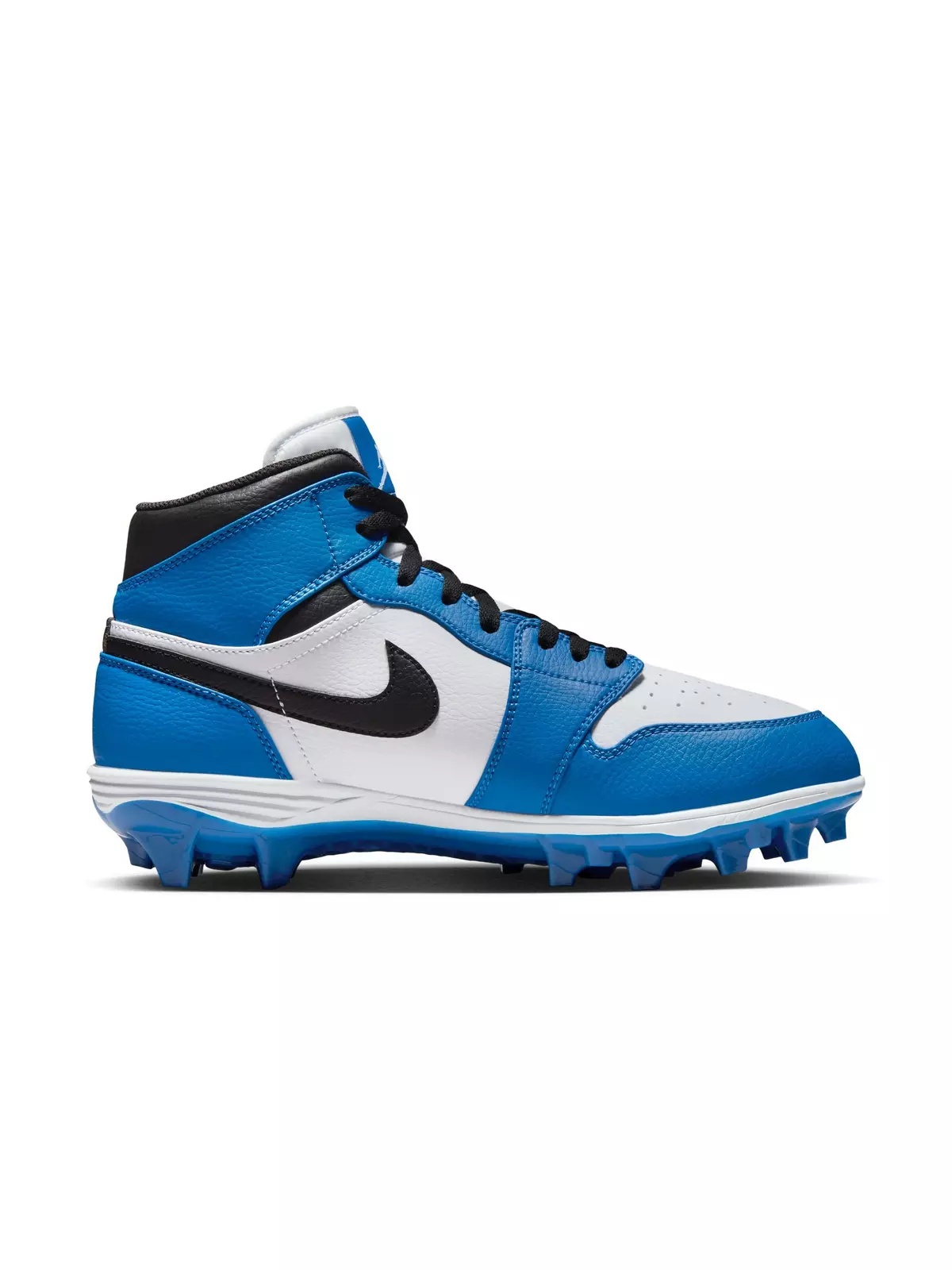 1 Mid TD "Black/Royal/White" Men's Football Cleat - 2