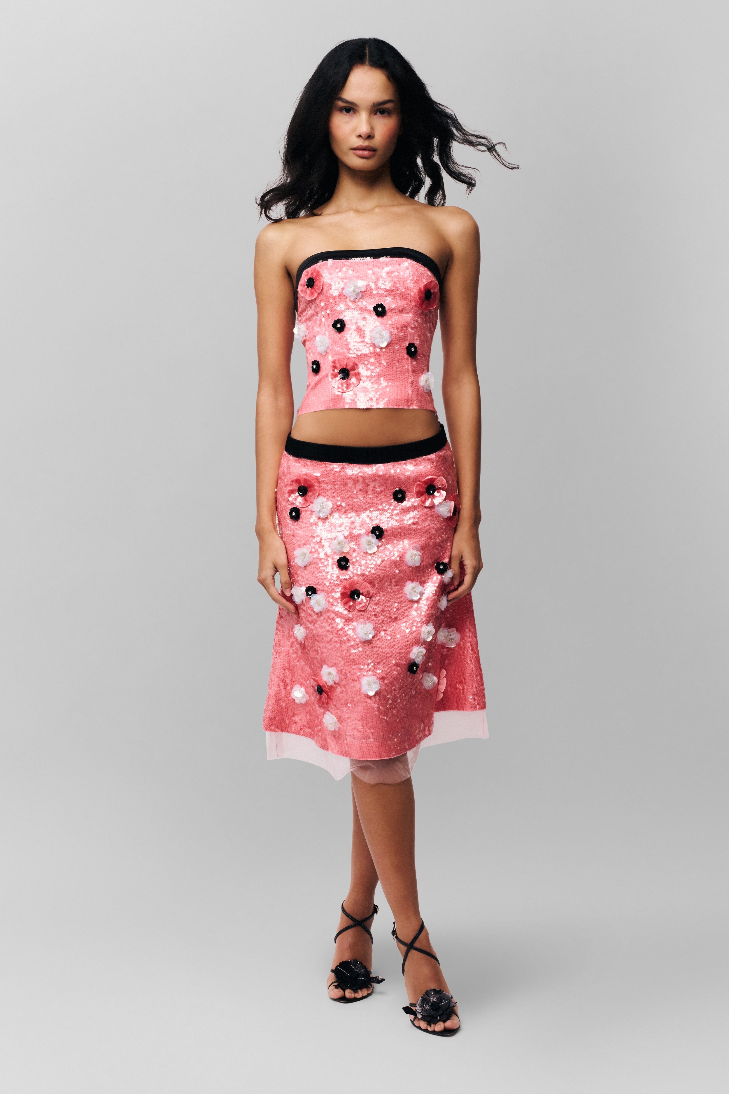 AMBROISE SEQUIN SKIRT - 2