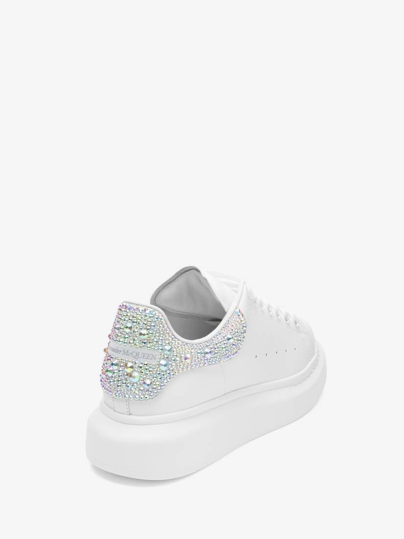 Alexander McQueen Women's Oversized Sneaker in White outlook