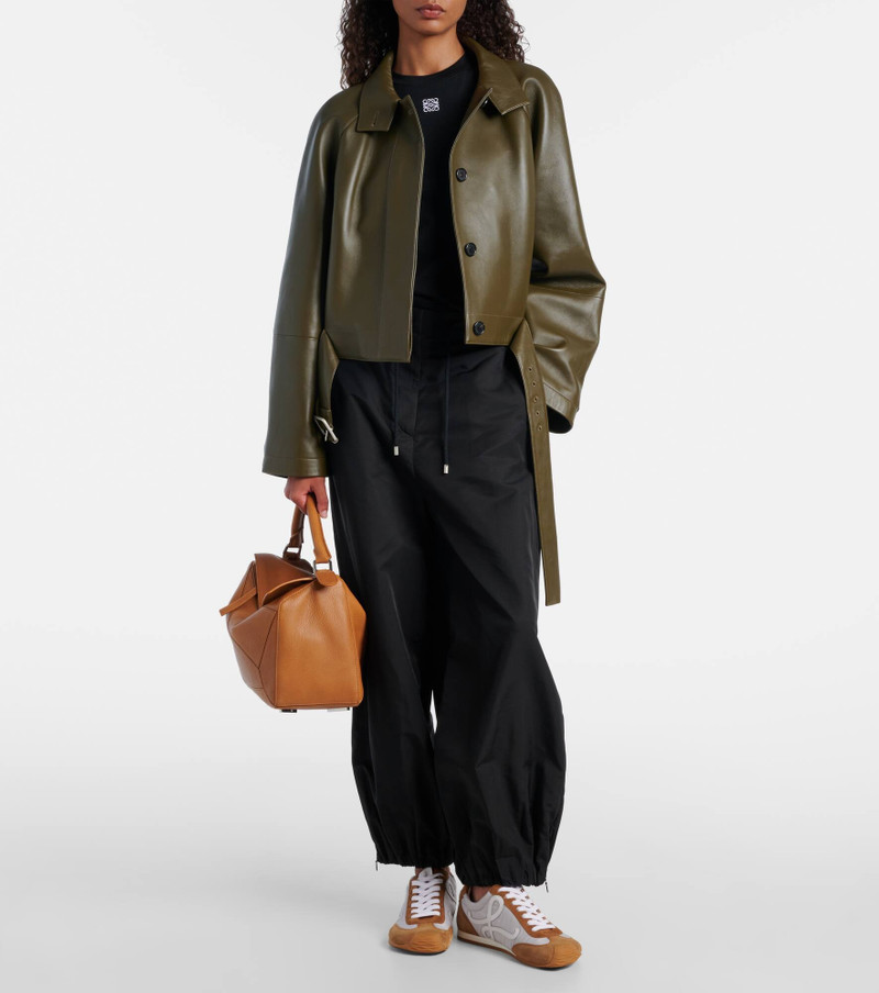 Loewe Puzzle Large leather tote bag outlook