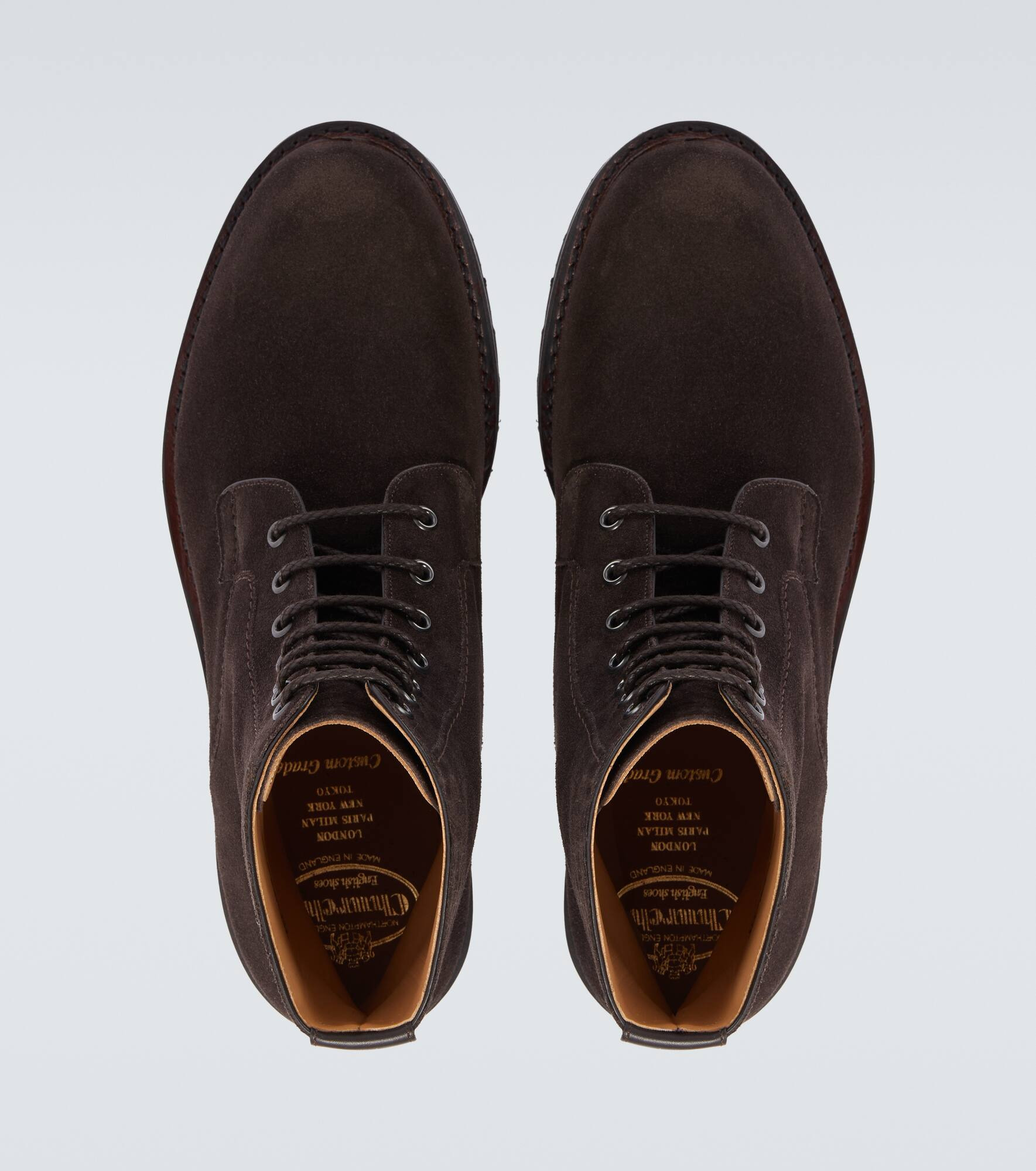 Church's Coalport suede derby boots mytheresa REVERSIBLE