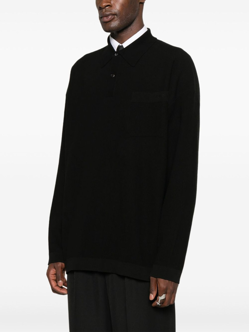 polo-collar sweater 3