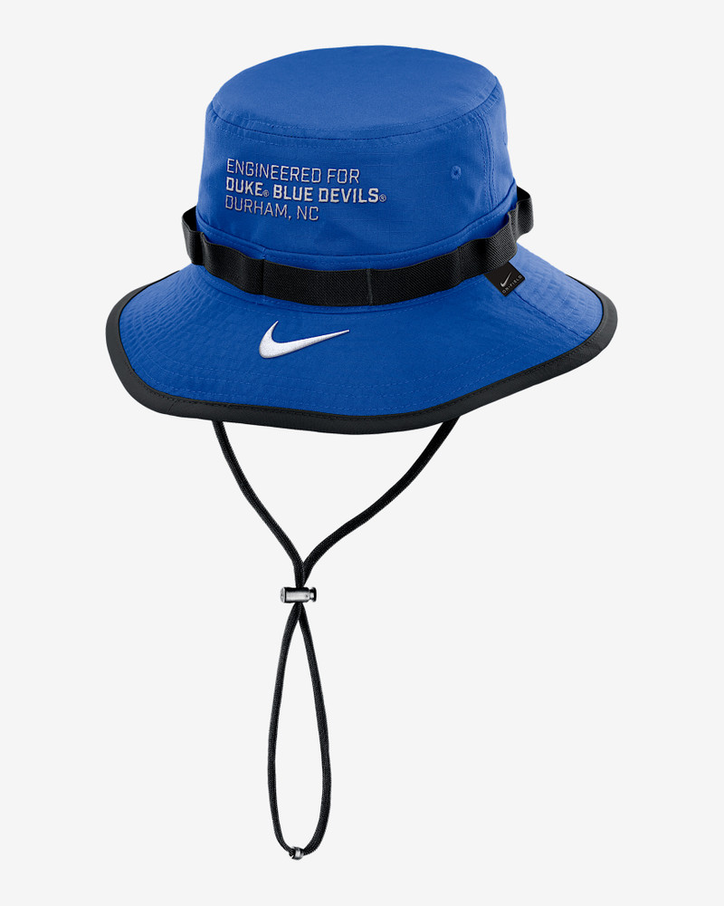 Nike Duke Sideline Apex Gameday Boonie Men's Nike Dri-FIT College Bucket Hat outlook