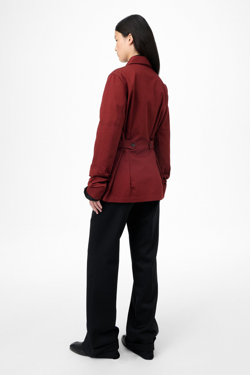Split Jacket Profound Red Megatwist Twill 4