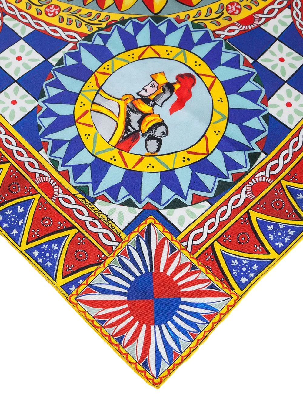 graphic-print scarf - 2