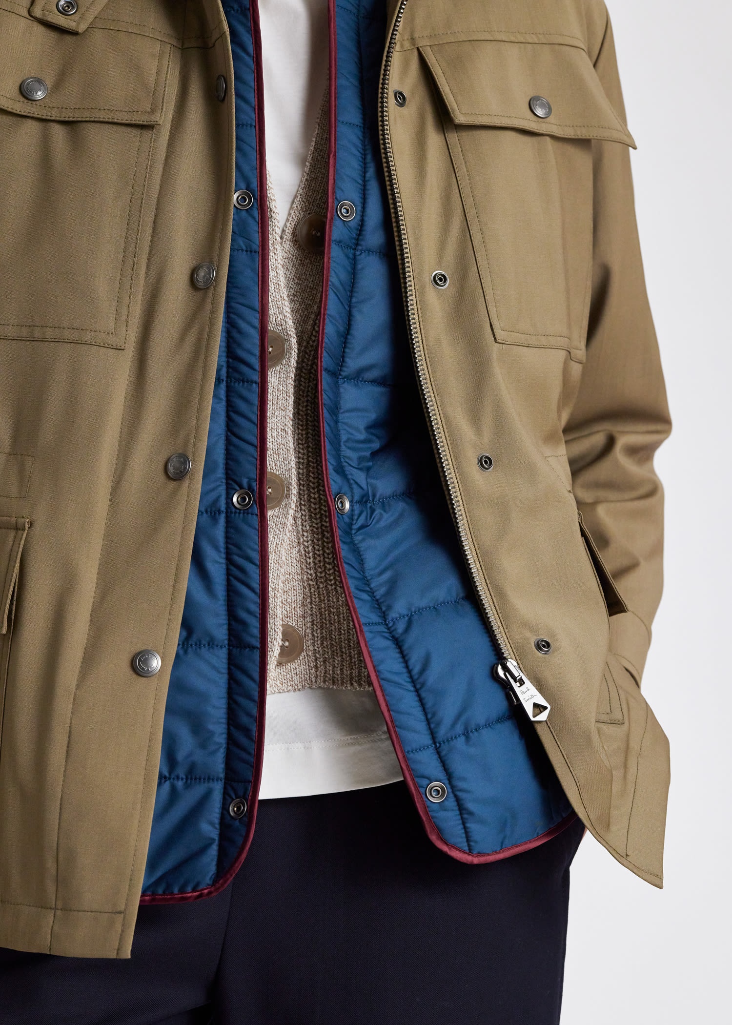 Khaki 'Storm System' Field Jacket - 8