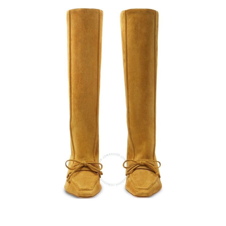 Burberry Knee-High Suede Storm Boots - 4