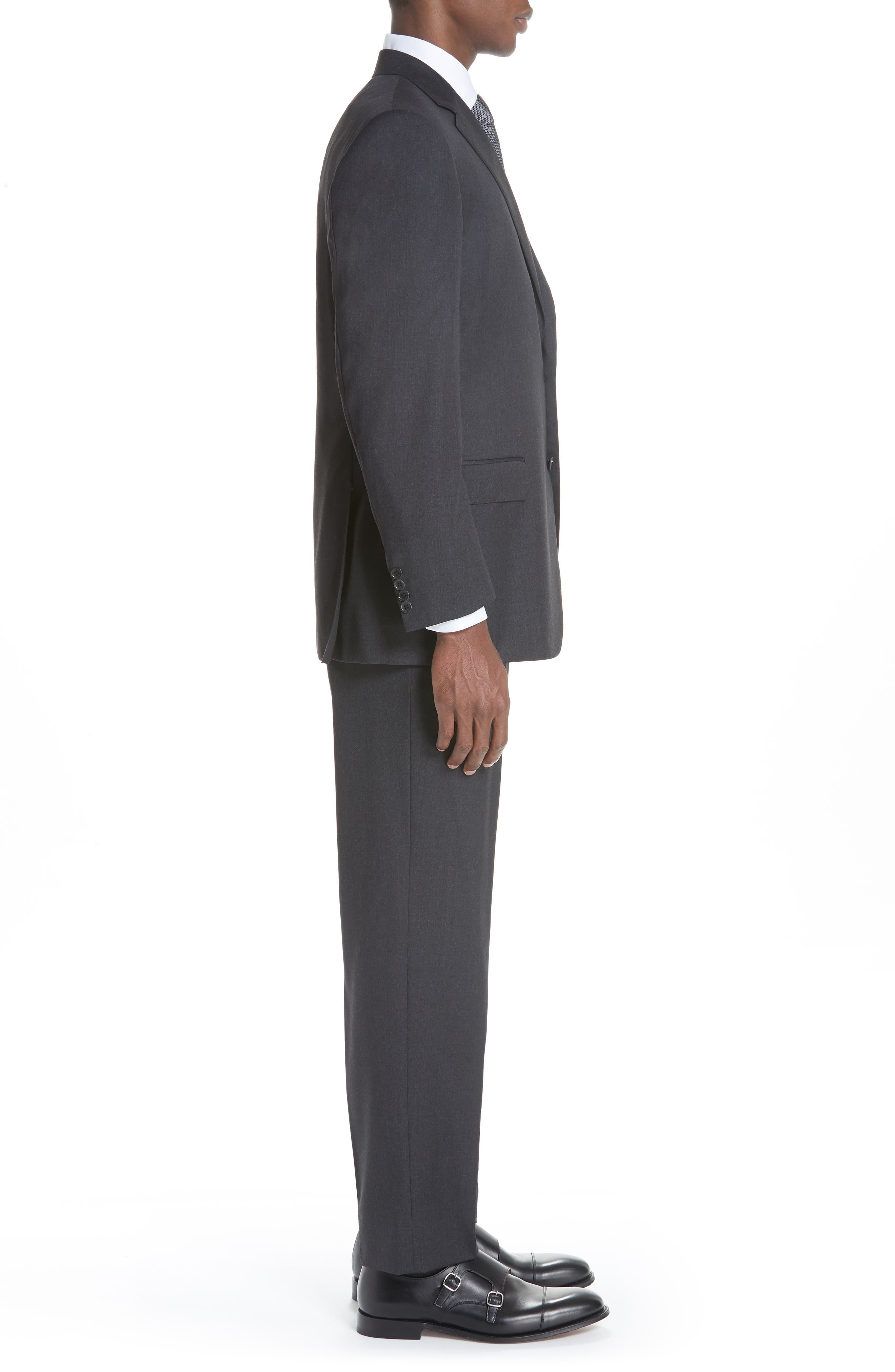 Classic Fit Wool Suit - 3