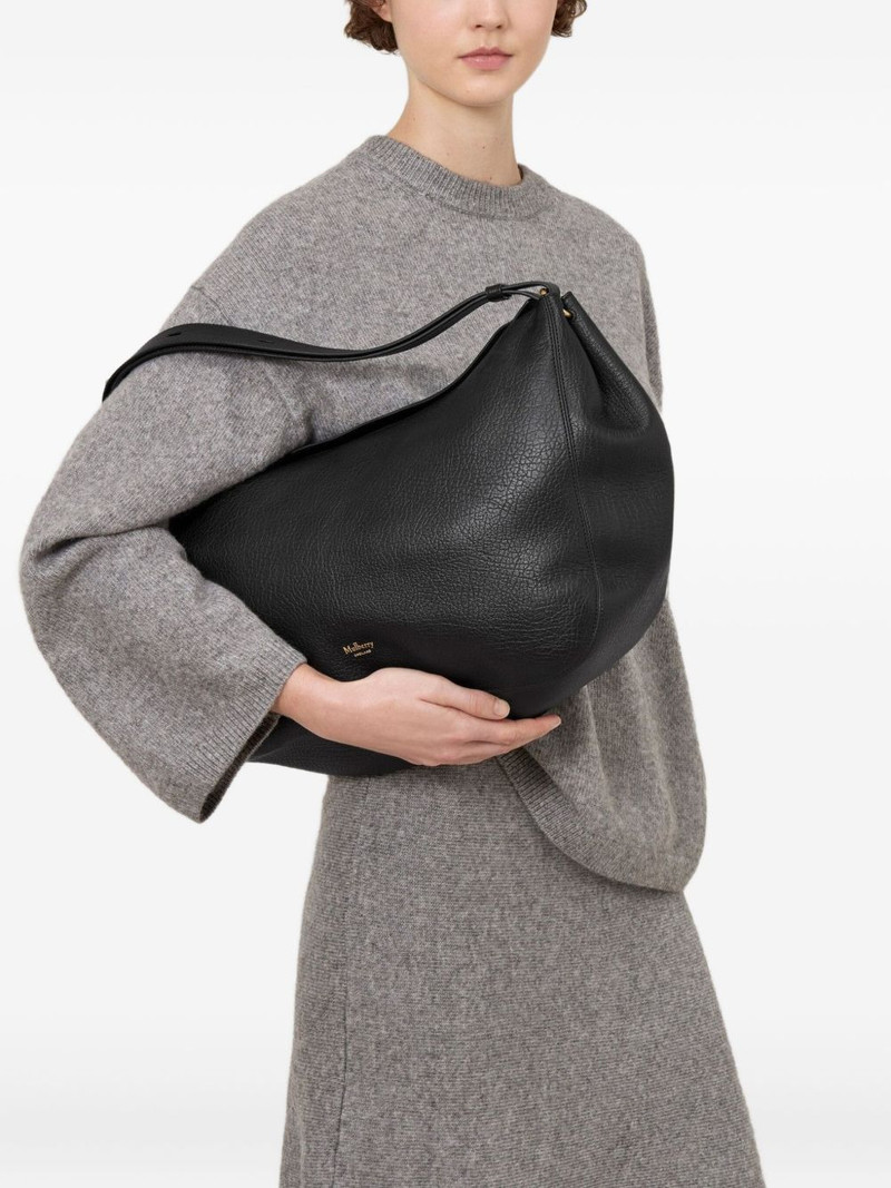 Mulberry Meadow curved leather shoulder bag outlook