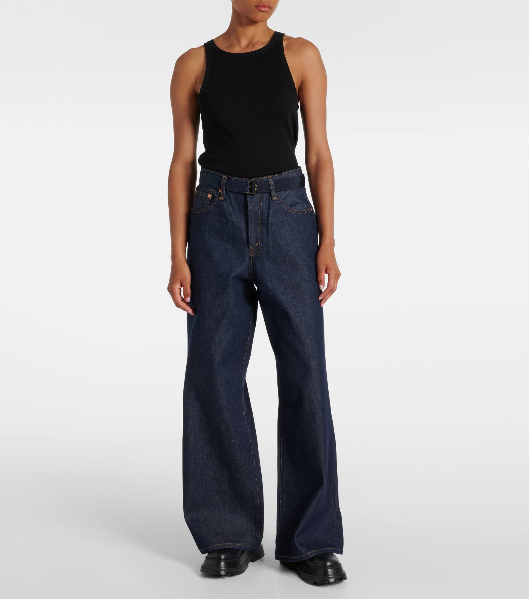 x Levi's® high-rise wide-leg jeans - 7